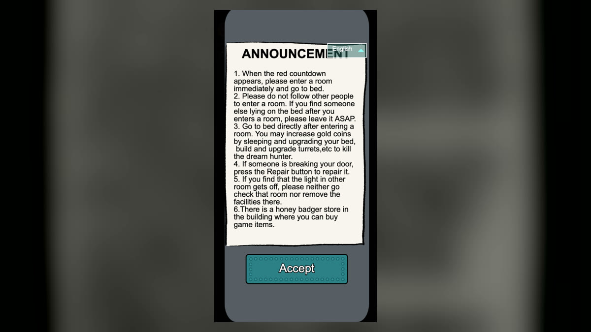 First time in: age notice, language, and the announcement