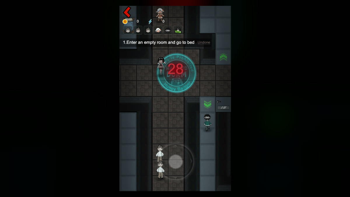 Room-search countdown still running